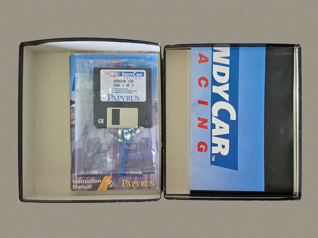 IndyCar Racing box contents, photo 1 of 4