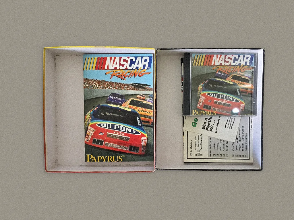 NASCAR Racing box contents, photo 1 of 3