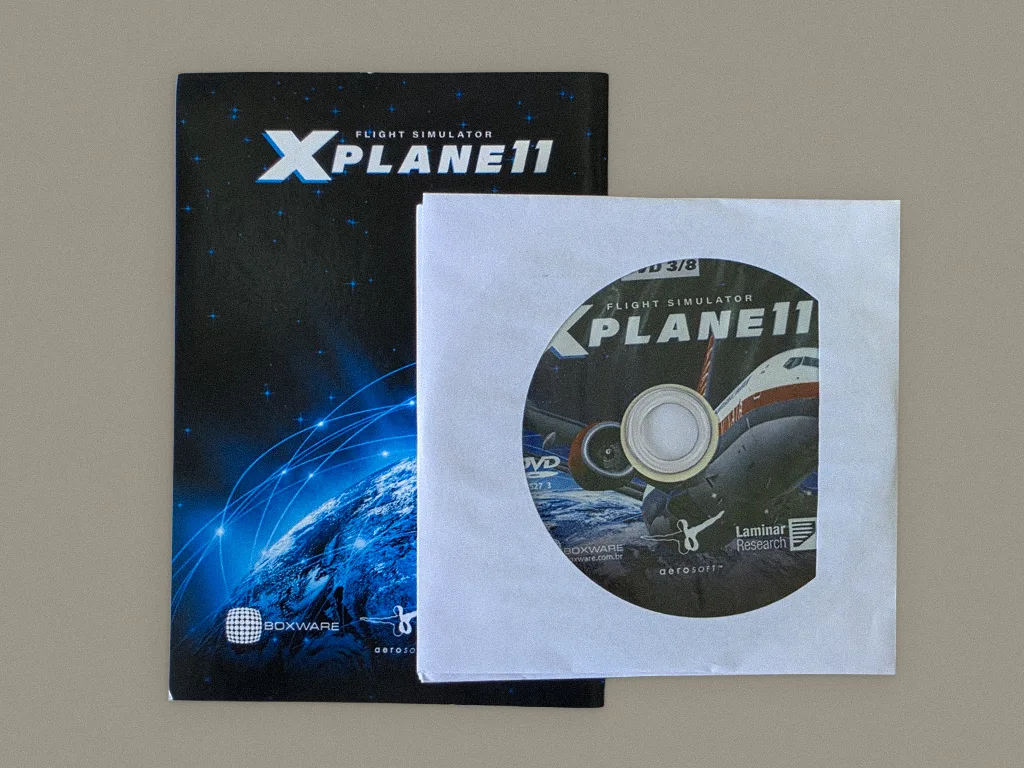 X-Plane 11 box contents, photo 1 of 1