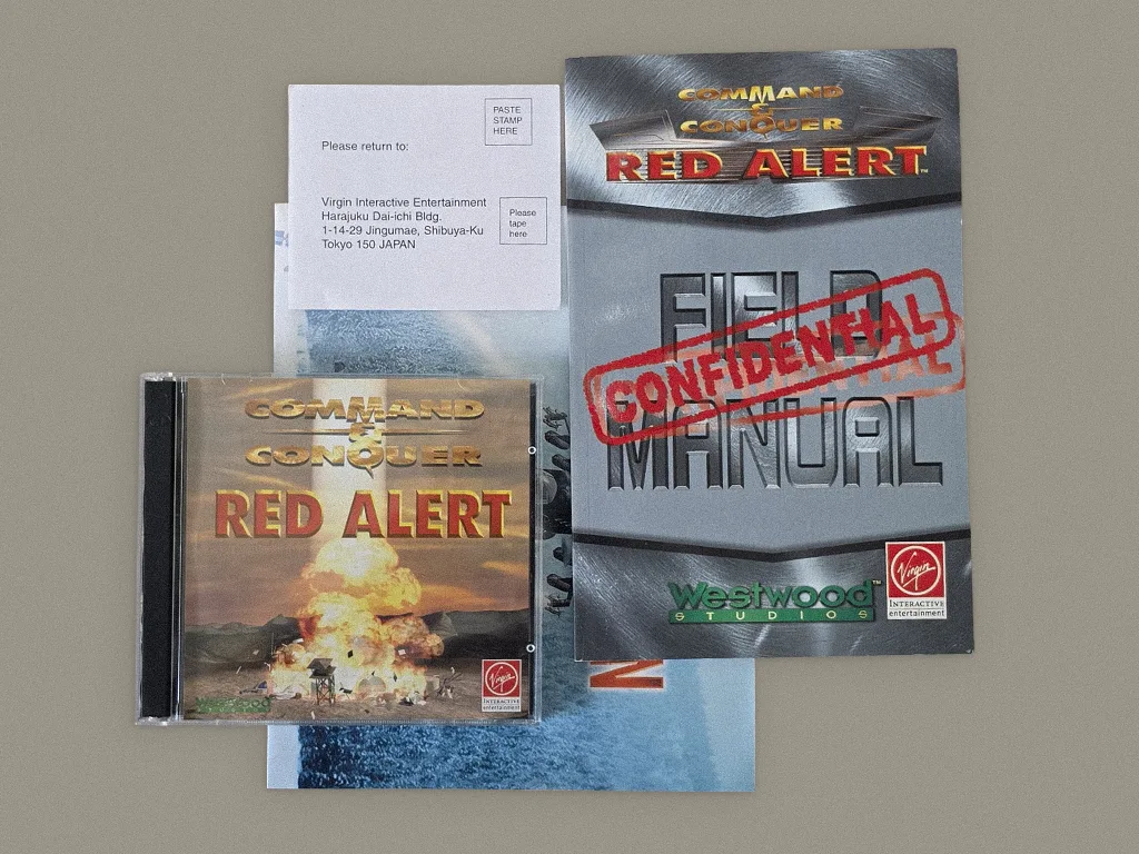 Command & Conquer: Red Alert box contents, photo 1 of 4