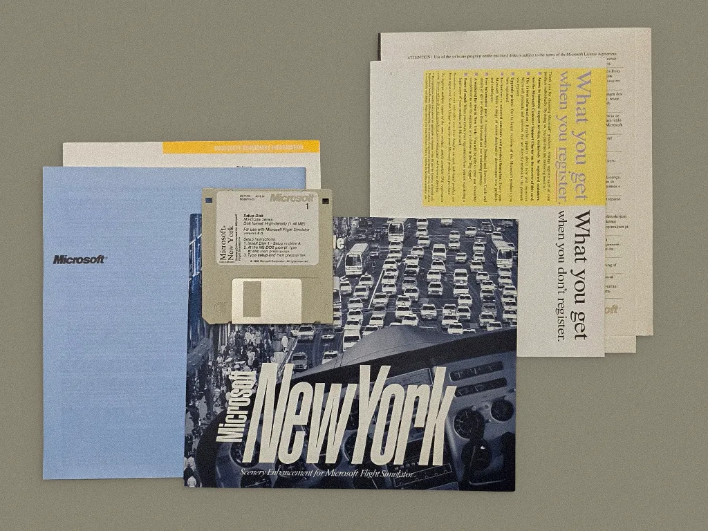 Microsoft Scenery Enhancement: New York box contents, photo 1 of 4