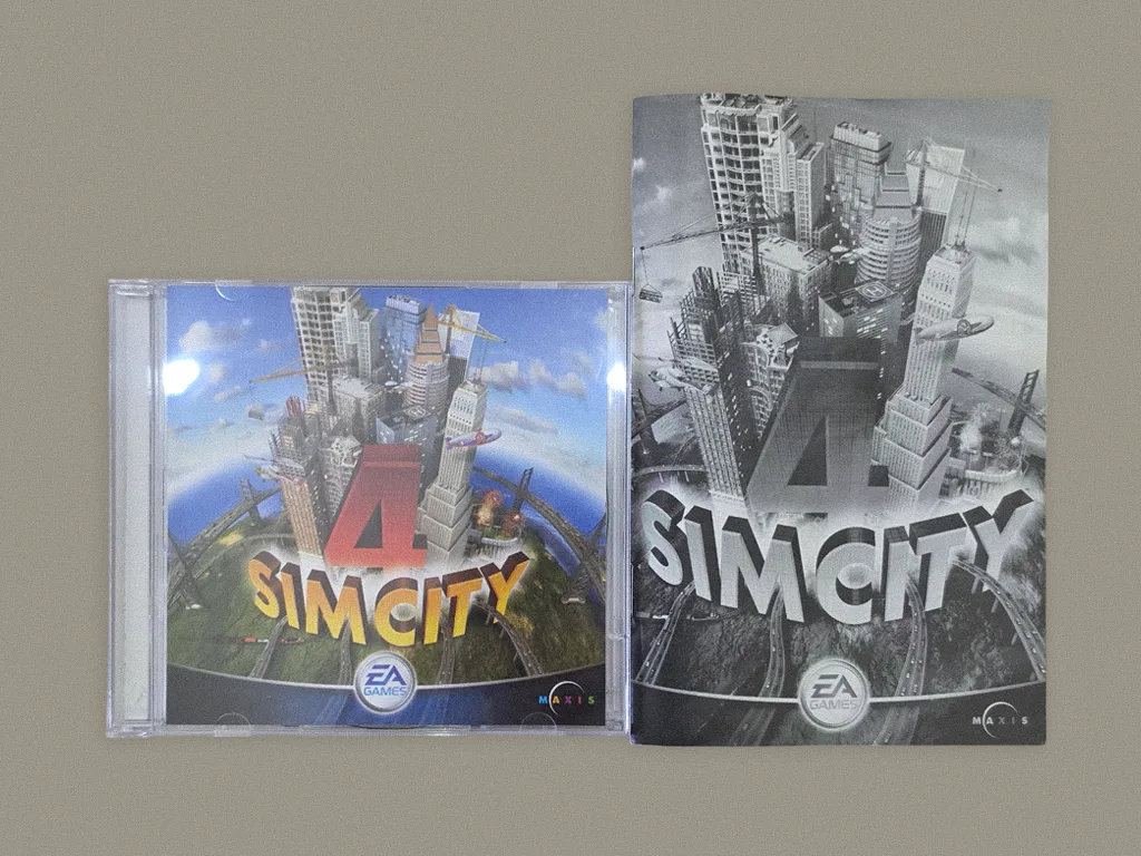 SimCity 4 box contents, photo 1 of 3