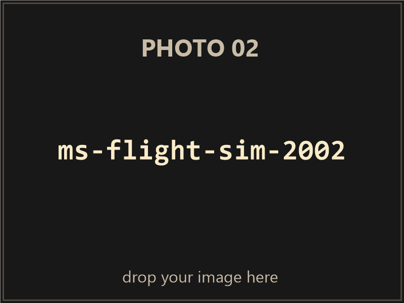 Microsoft Flight Simulator 2002 box contents, photo 2 of 4