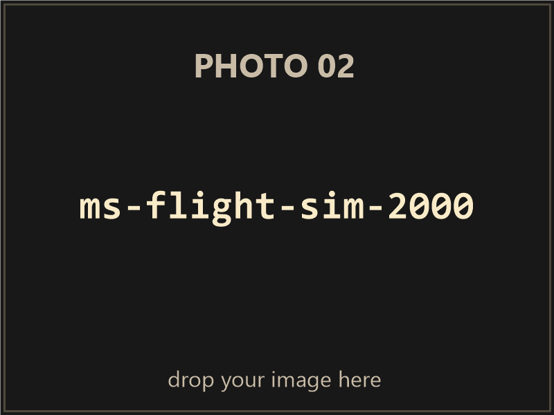 Microsoft Flight Simulator 2000 box contents, photo 2 of 4