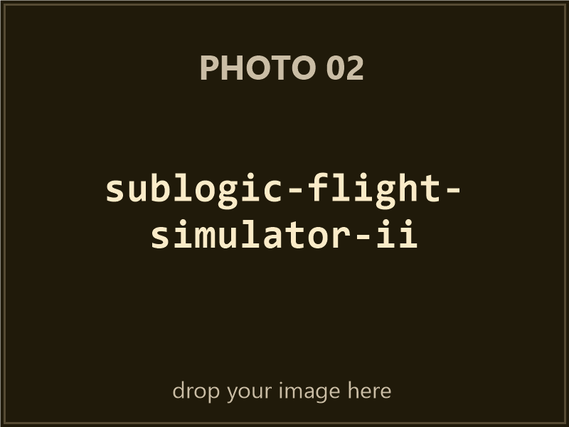 Flight Simulator II box contents, photo 2 of 4
