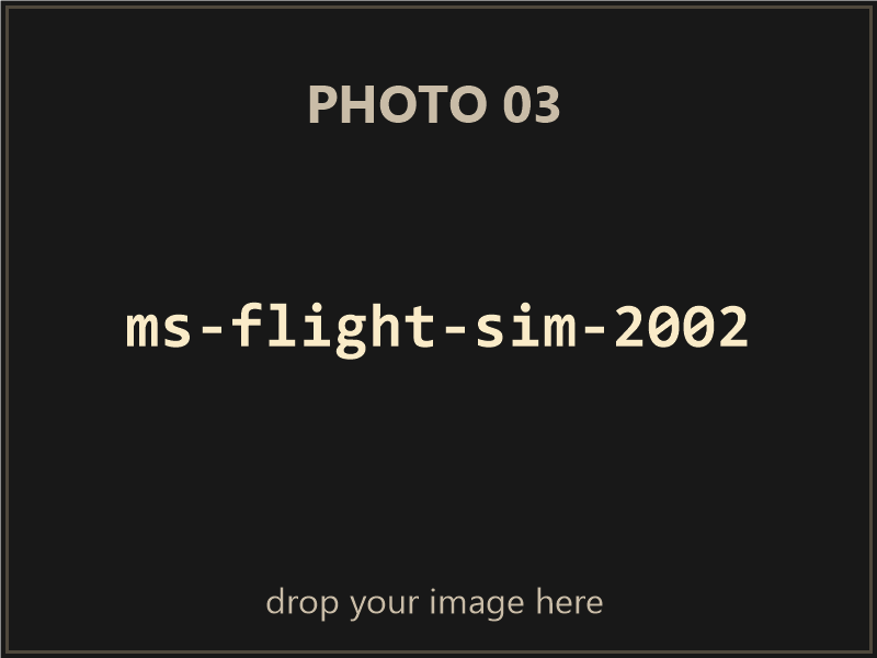 Microsoft Flight Simulator 2002 box contents, photo 3 of 4