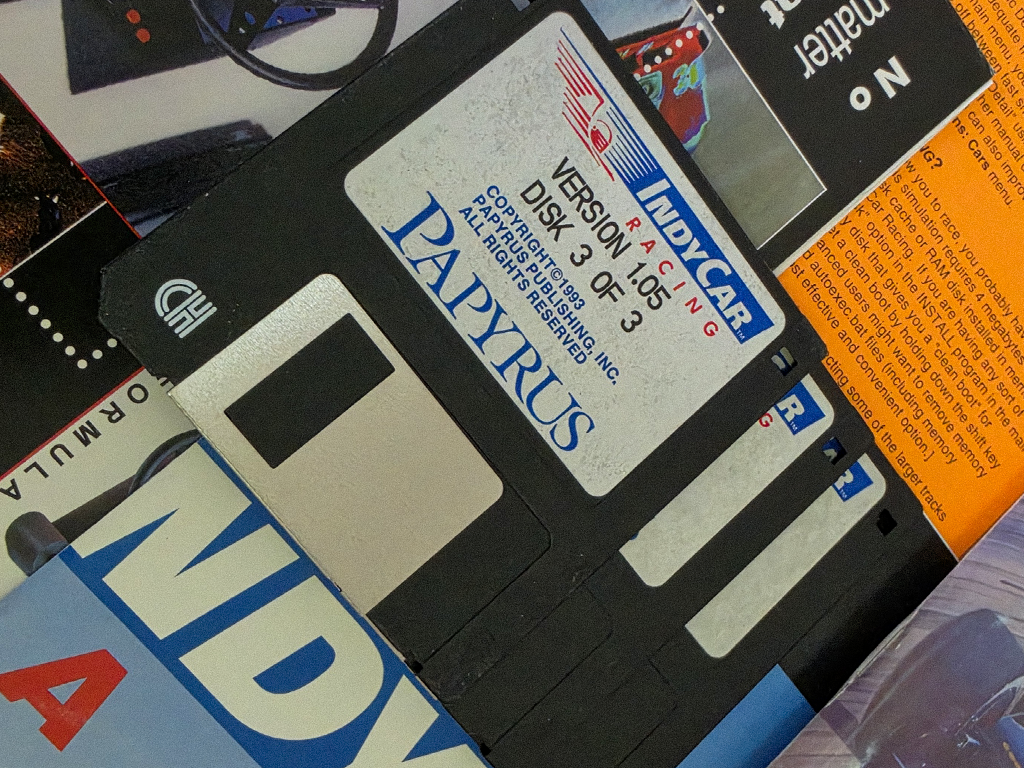 IndyCar Racing box contents, photo 3 of 4