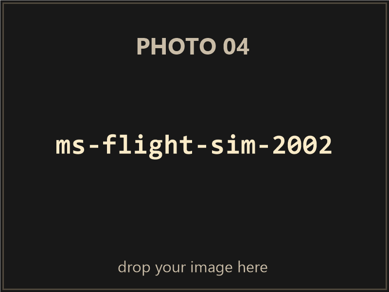 Microsoft Flight Simulator 2002 box contents, photo 4 of 4