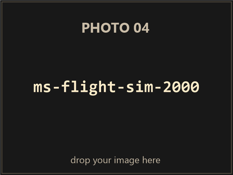 Microsoft Flight Simulator 2000 box contents, photo 4 of 4