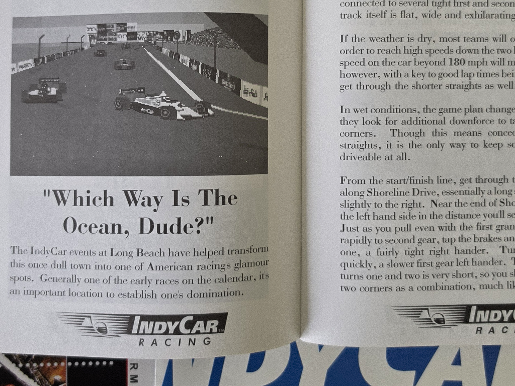 IndyCar Racing box contents, photo 4 of 4