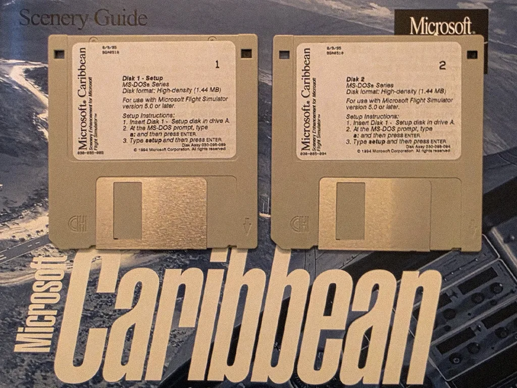 Microsoft Scenery Enhancement: Caribbean box contents, photo 4 of 4