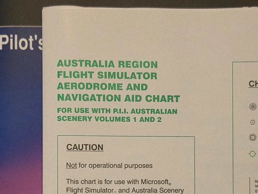 Microsoft Flight Simulator 98 box contents, photo 4 of 4