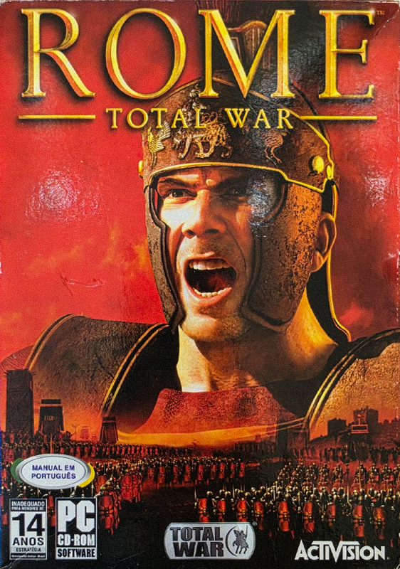 Rome: Total War, original big box cover