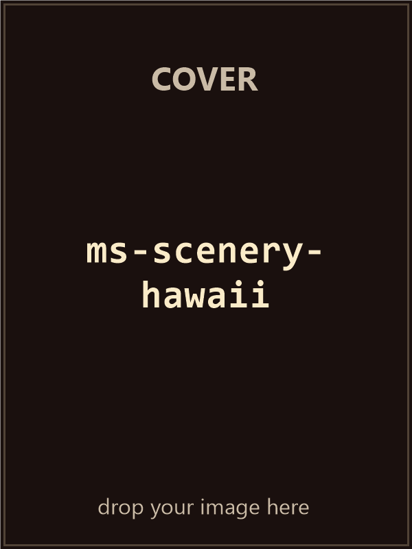Microsoft Scenery Enhancement: Hawaii — original big box cover