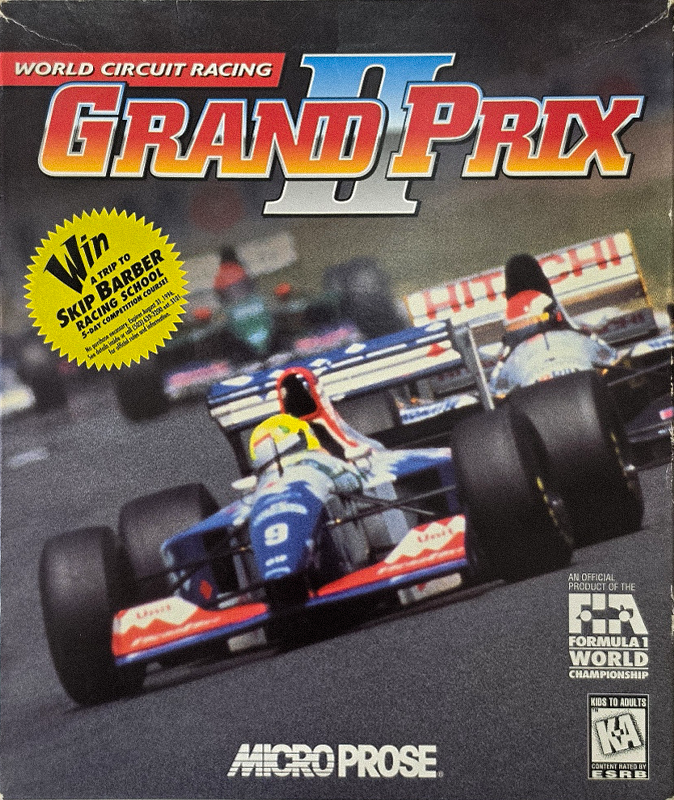 Grand Prix II, original big box cover