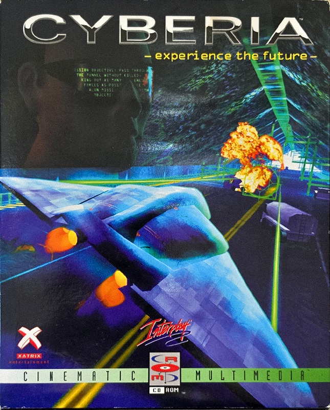 Cyberia, original big box front cover