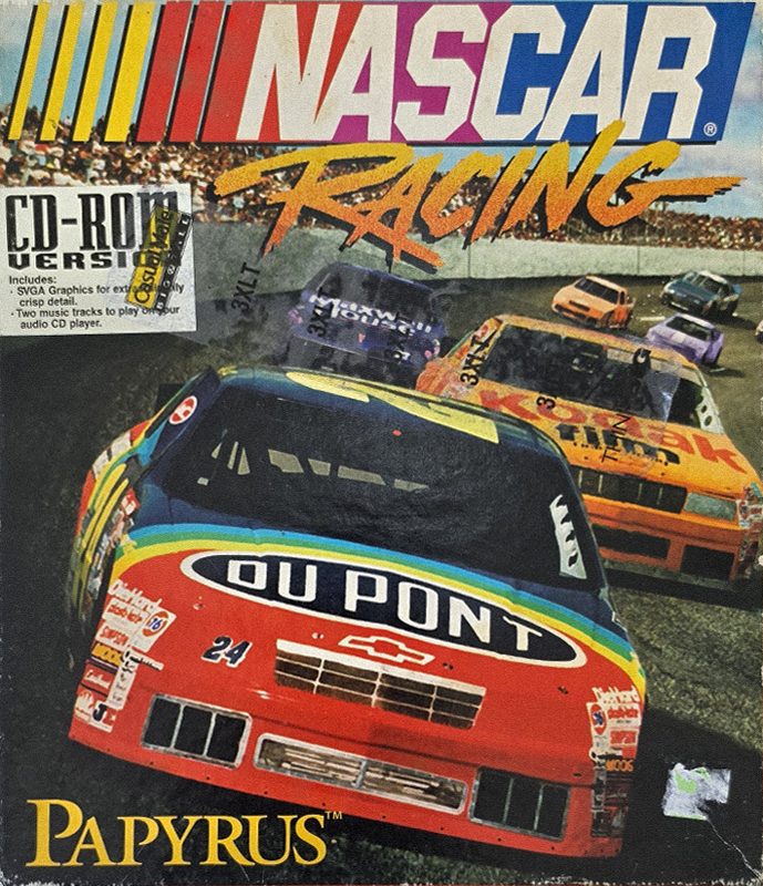 NASCAR Racing, original big box front cover