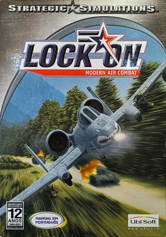 Lock On: Modern Air Combat, original big box cover