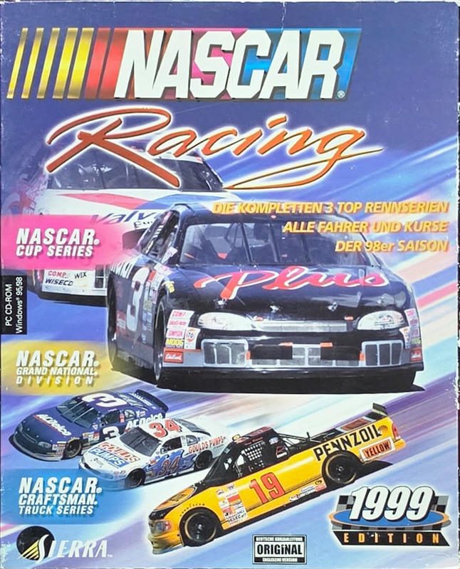 NASCAR Racing 1999 Edition — original big box cover
