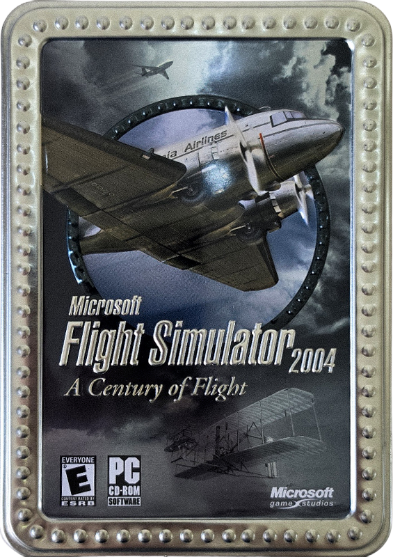 Microsoft Flight Simulator 2004: A Century of Flight, original big box cover