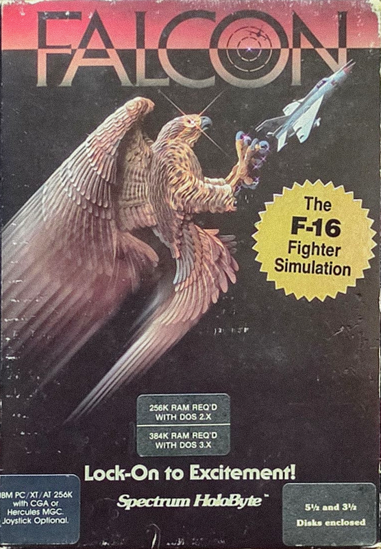 Falcon, original big box cover